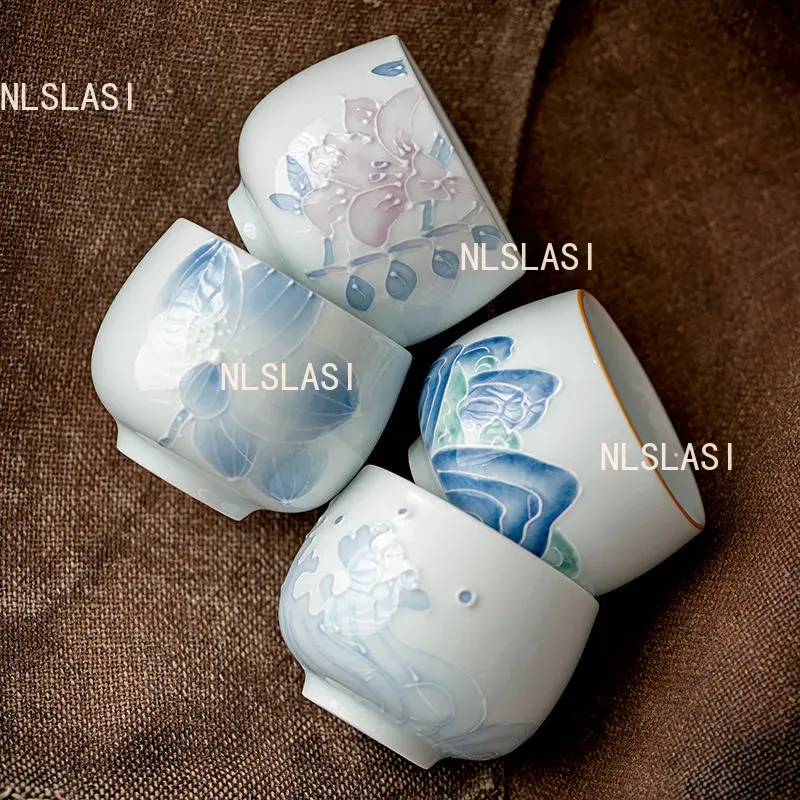 Celadon Ceramic Cup - 1pcs Tea Accessories Kiln Restoring Ancient