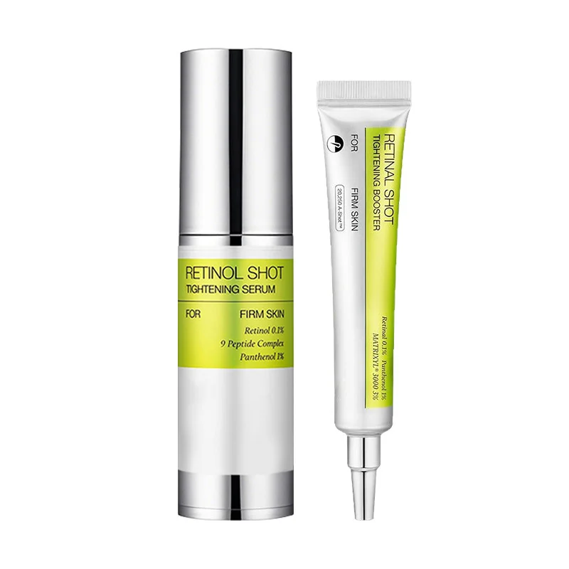 Retinol Peptide Eye Serum Set  - Korean Skincare Routine review and price