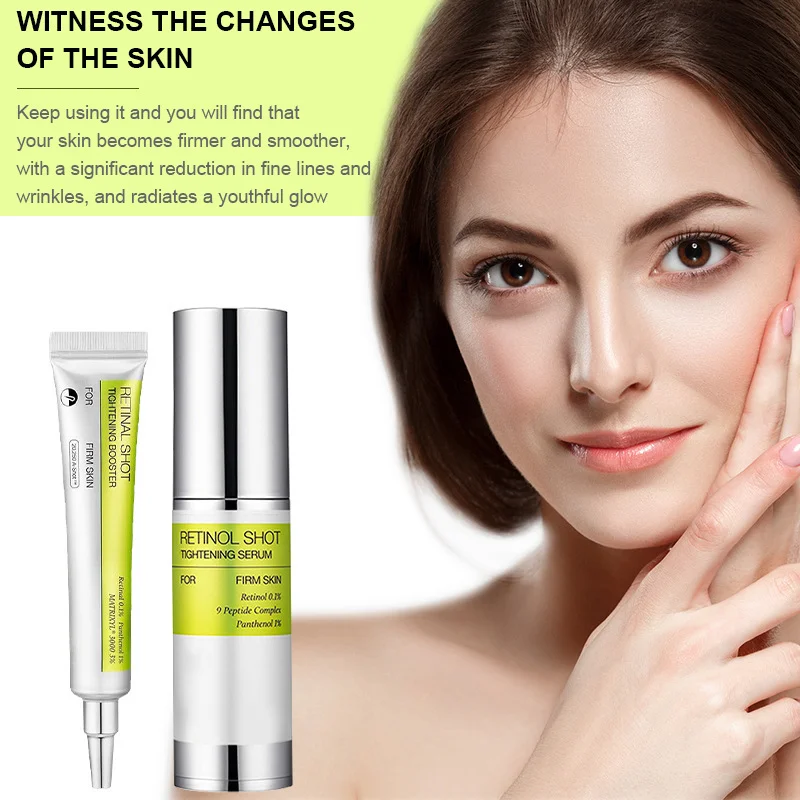 Retinol Peptide Eye Serum Set  - Korean Skincare Routine review and price