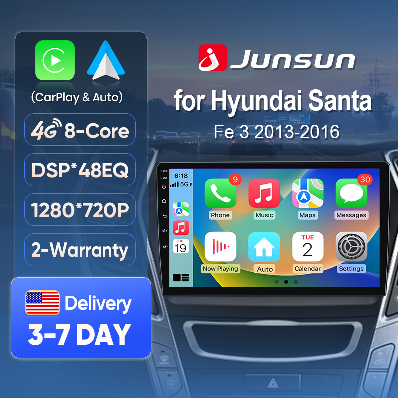 Junsun AI Voice Car Stereo Rad - Korean Lifestyle Video review and price