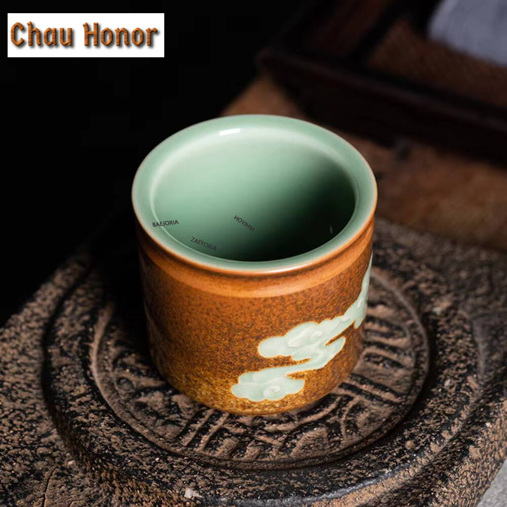 100ML Handmade Longquan Celado - Celadon Ceramic Cup review and price