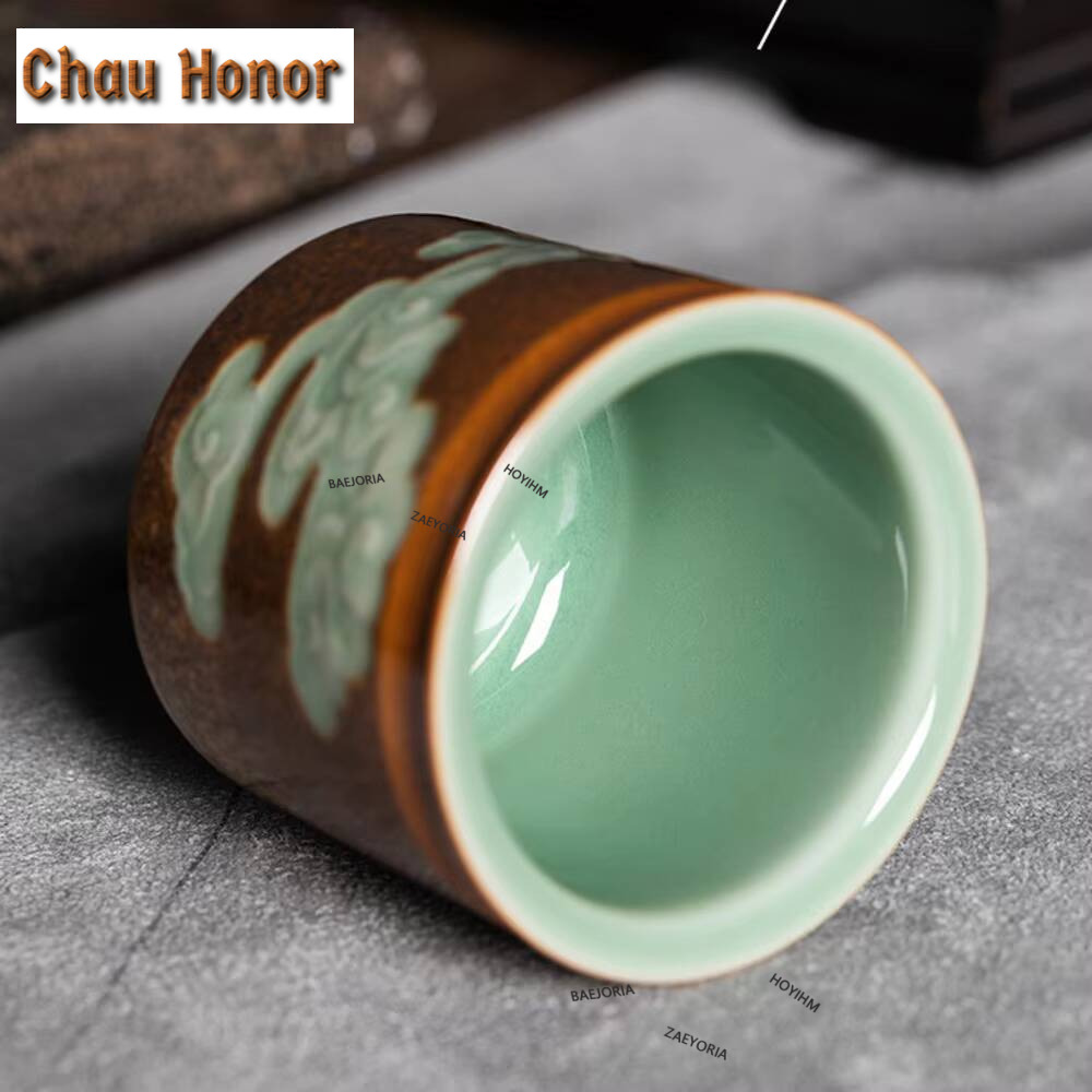 100ML Handmade Longquan Celado - Celadon Ceramic Cup review and price