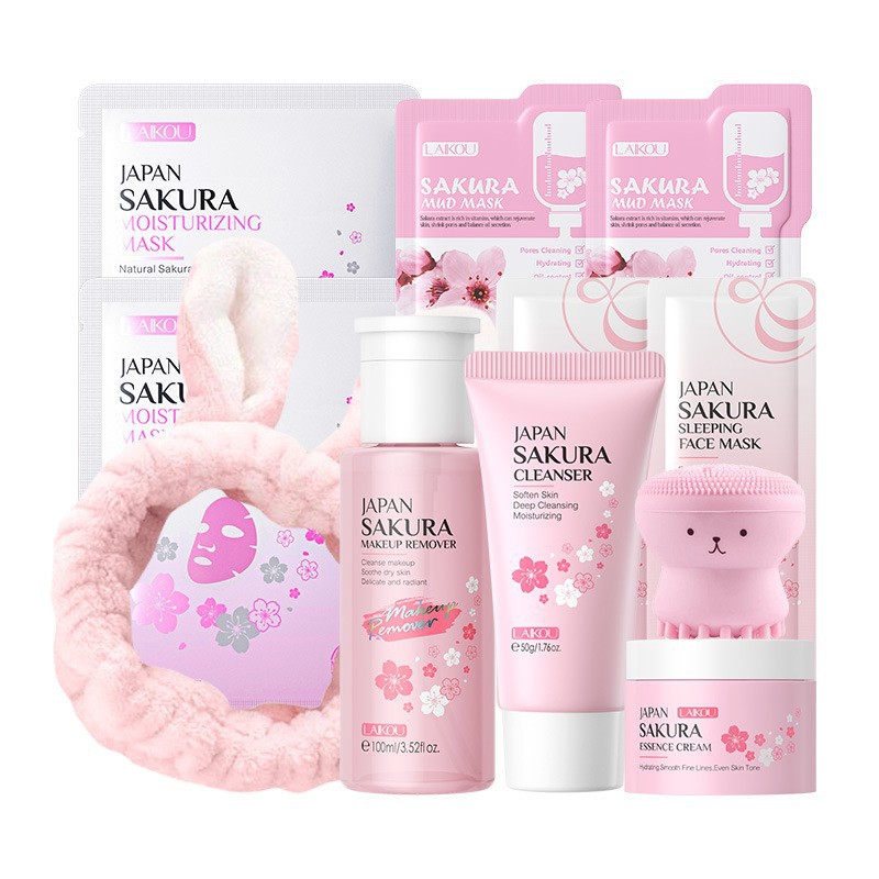 Korean Sakura Skincare Set Hyd - Korean Skincare Routine review and price