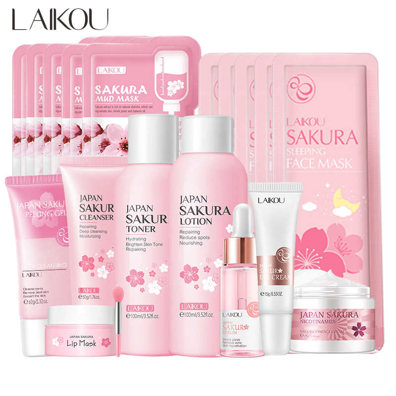 Sakura Facial Cleaner Korean F - Korean Skincare Routine review and price