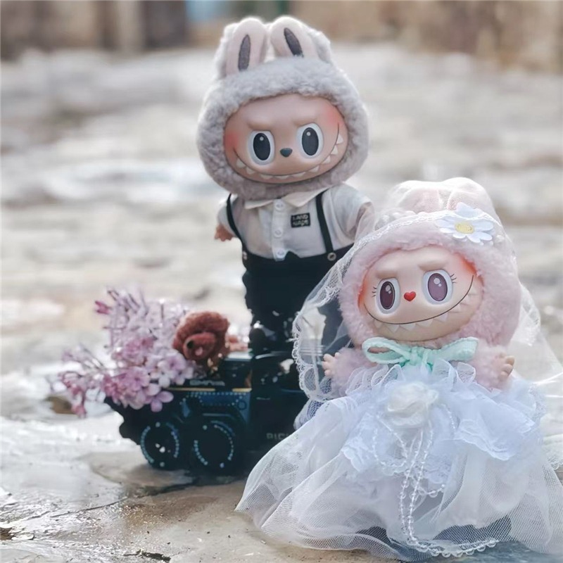 15 17cm For Labubu Doll Korean - Korean Lifestyle Items review and price
